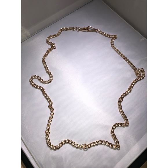 Accessories - Gold Tone Curb Chain Handbag Replacement Strap Crossbody Lobster Clasp 47 Inch